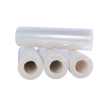 Filme Stretch 500mm X 0,025 Virgem S/Tubete Transparente