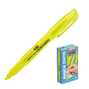 PINCEL MARCA TEXTO AMARELO KZ936112AM - KAZ