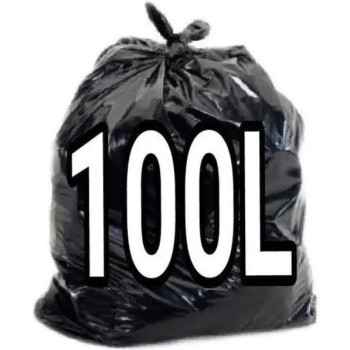 SACO LIXO PRETO 100L REFORÇADO