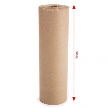 Bobina Papel Kraft Natureza 80g (60cm X 140m) 7KG - Jussara