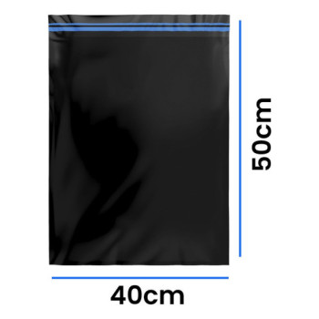 Sacos Envelope Segurança Embalagem Preto 40x50 - 1.000 unidades