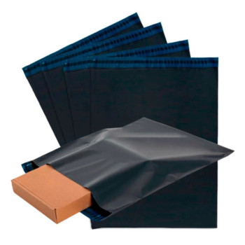 Sacos Envelope Segurança Embalagem Preto 50x60 - 1.000 unidades