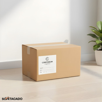 Caixas Papelao Reforçada Mercado Envios Correio 31x22x12 - 25 Unidades